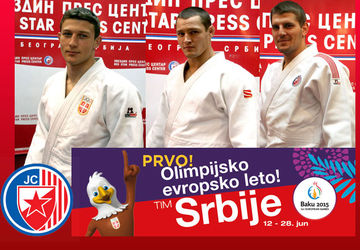 Zvezdina trojka stigla u Baku
