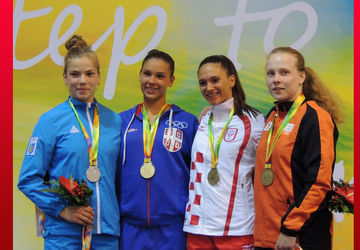 Jovana Obradović se pozlatila u Tbilisiju 