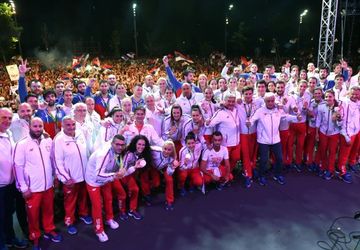 Svečani doček za srpske olimpijce  