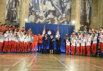 ​Olimpijci na prijemu kod predsednika Republike Srbije