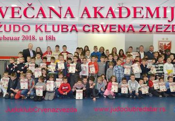 Praznik u Džudo klubu Crvena zvezda -Svečana akademija 14. 02. 2018.