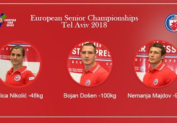 Zvezdin trio na Evropskom prvenstvu u Tel Avivu 