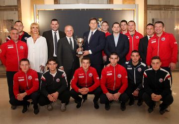 Svečani prijem za Zvezdine džudiste u Skupštini grada Beograda 