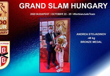 Andrea iponima do prve Gran slem medalje 