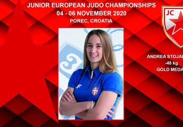 Andrea Stojadinov šampionka Evrope za juniore 