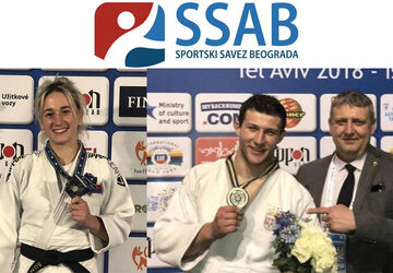 Andrea Stojadinov, Nemanja i  Ljubiša Majdov laureati SSAB 