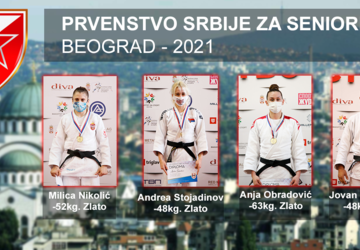 Zvezdini džudisti najbolji na Prvenstvu Srbije za seniore 
