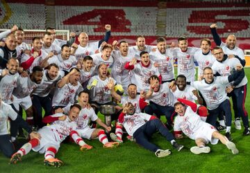 Čestitka Džudo kluba Fudbalerima Crvene zvezde na 32. tituli  