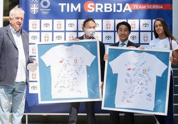 ​Pismo dobrodošlice za srpske sportiste