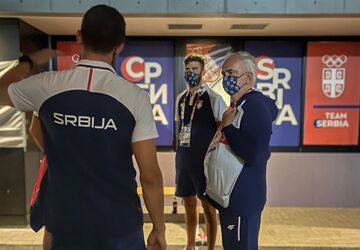 Maljković i Višacki posetili sportiste u Olimpijskom selu 