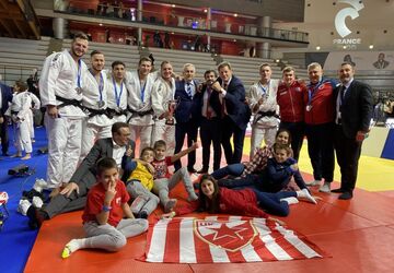 Džudo klub Crvena zvezda druga na EJU rang listi najboljih klubova 